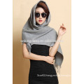 China Factory 100% Cashmere Plain Women Scarf Soft Long Stole Shawl Lady Wrap Cashmere Muffler